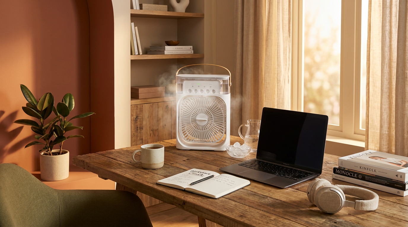 Rethinking Workspace Cooling: Focus Over Brute Force