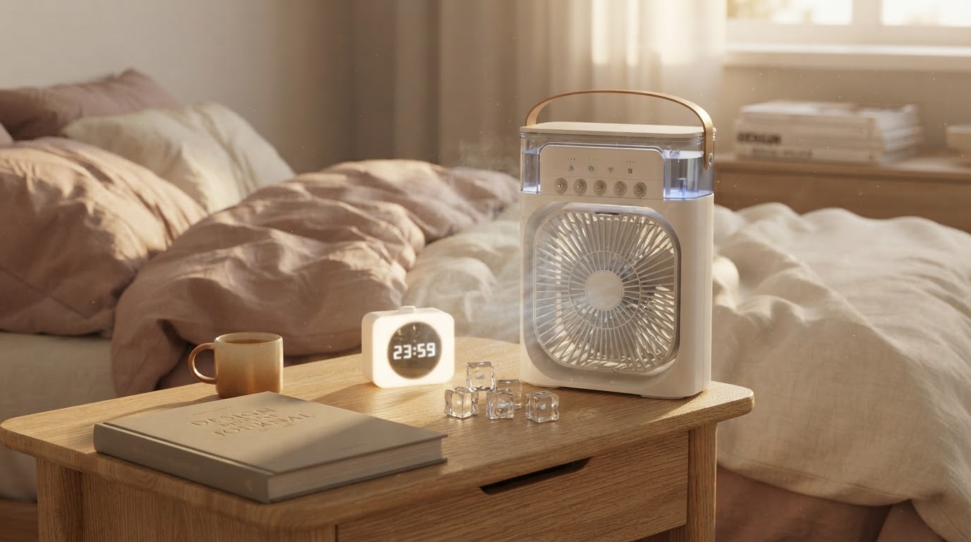 Is the 3-In-1 Air Cooler a quiet humidifier solution?
