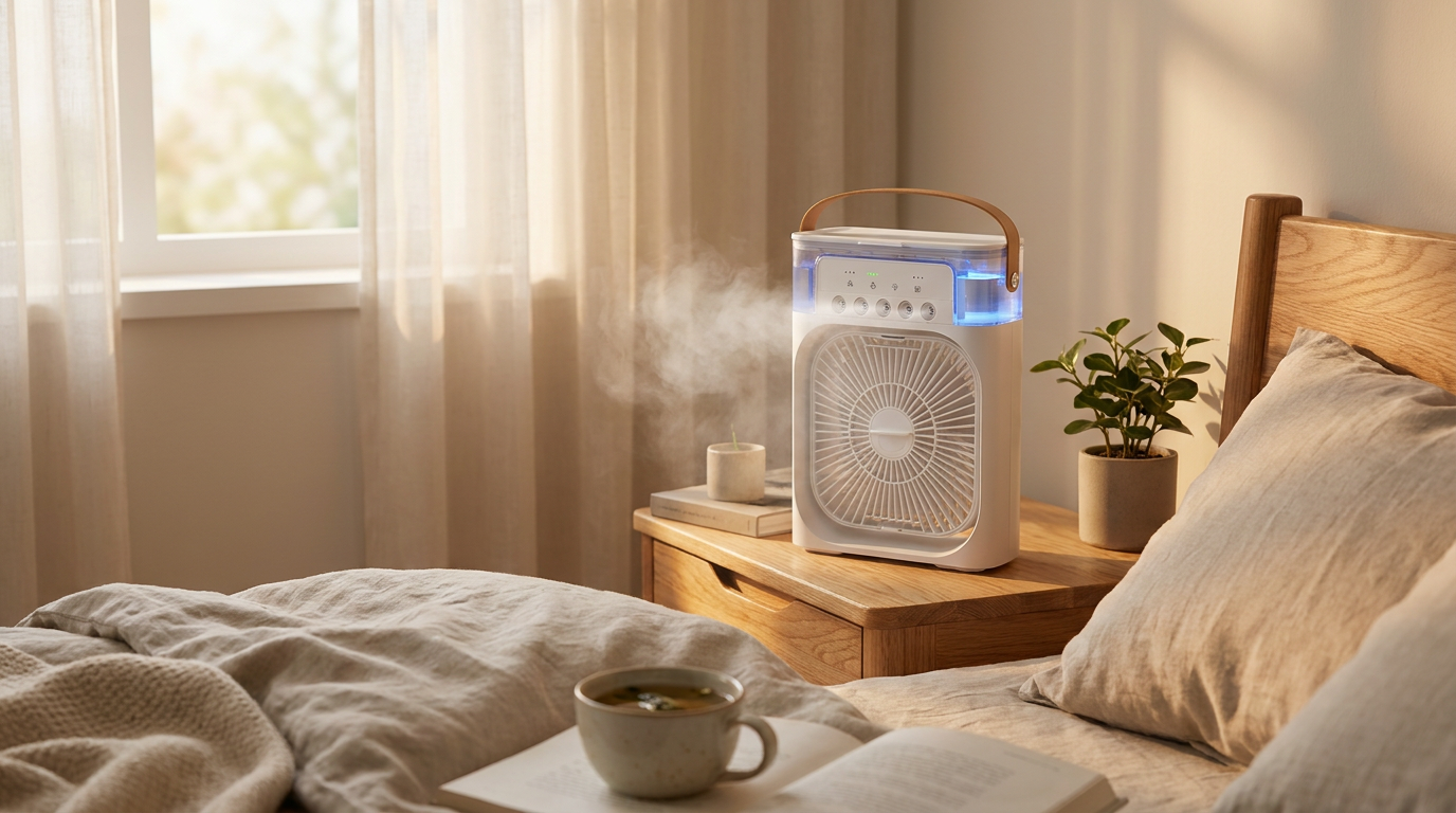 Quiet Comfort: Sleep Better with the 3-In-1 Air Cooler