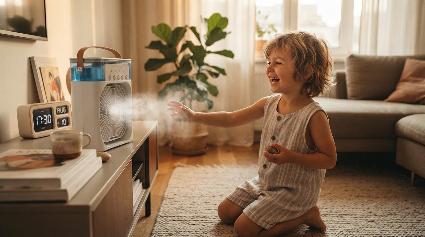 Staying Cool with the 3-In-1 Air Cooler without Central AC