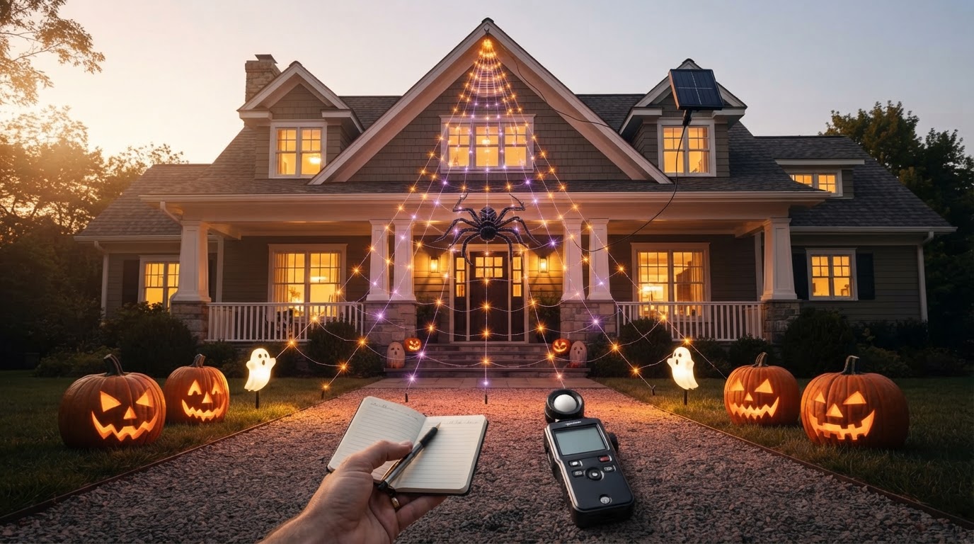 Can you install a Solar Spider Web on house eaves?