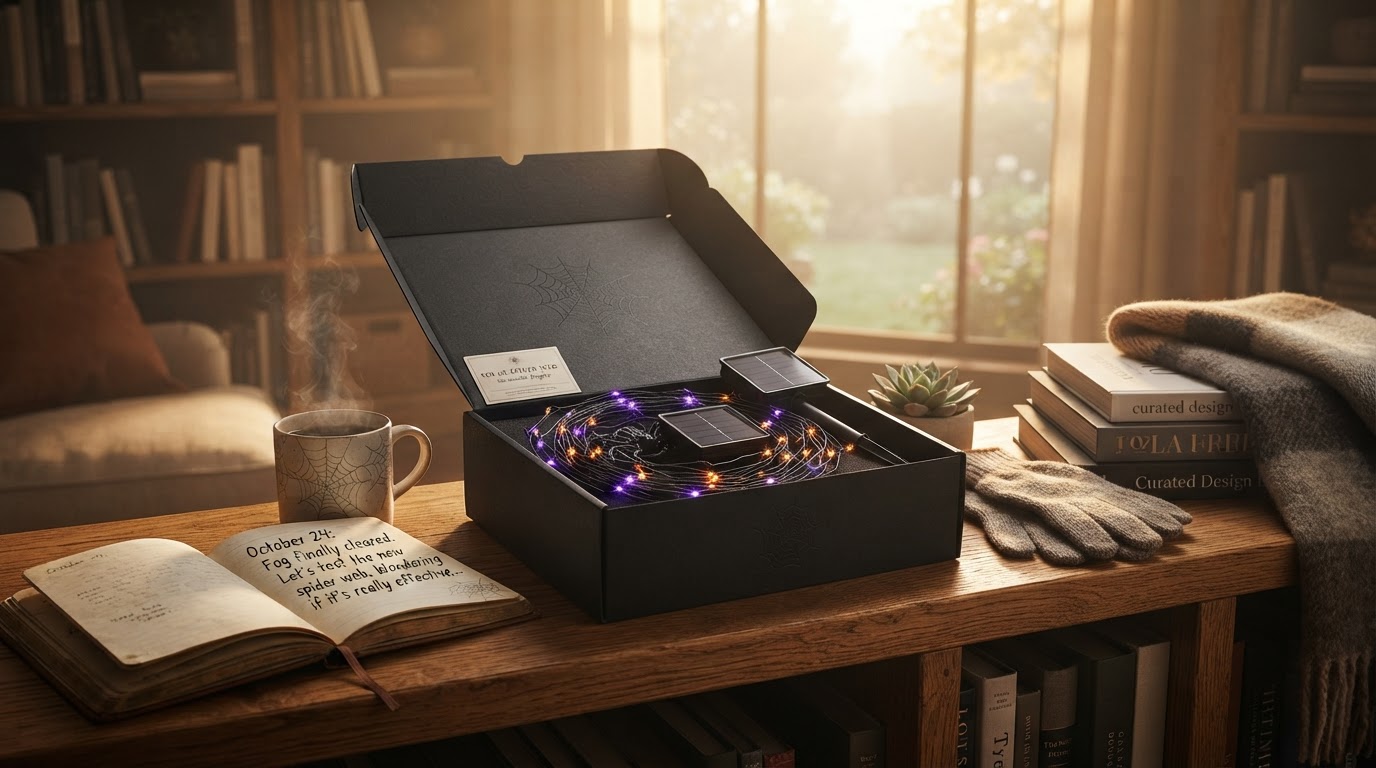 Is the Solar Spider Web effective for Halloween?