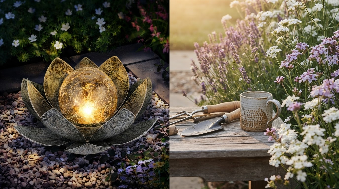 Choosing a Glass Solar Lotus Globe Light for Your Garden