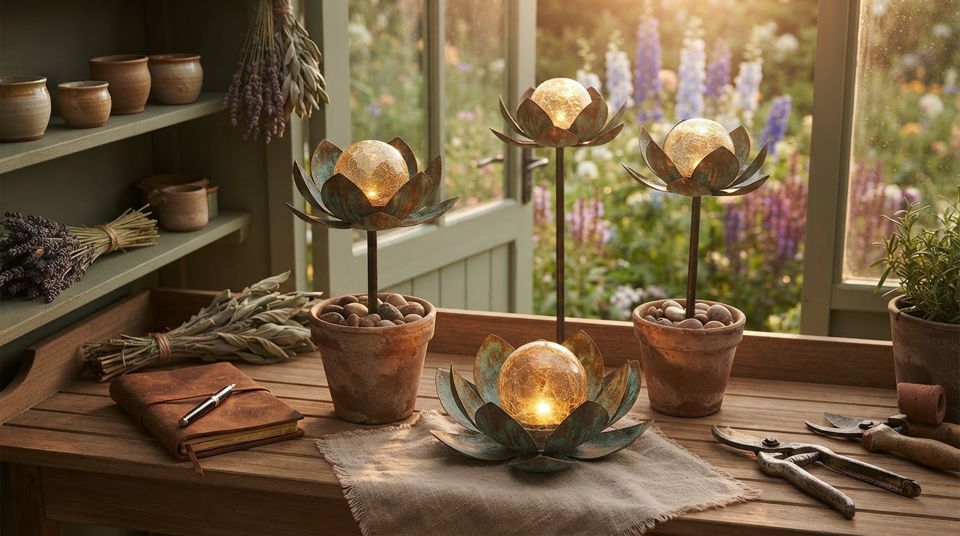 Solar Lotus Light Garden Stake Buying Framework