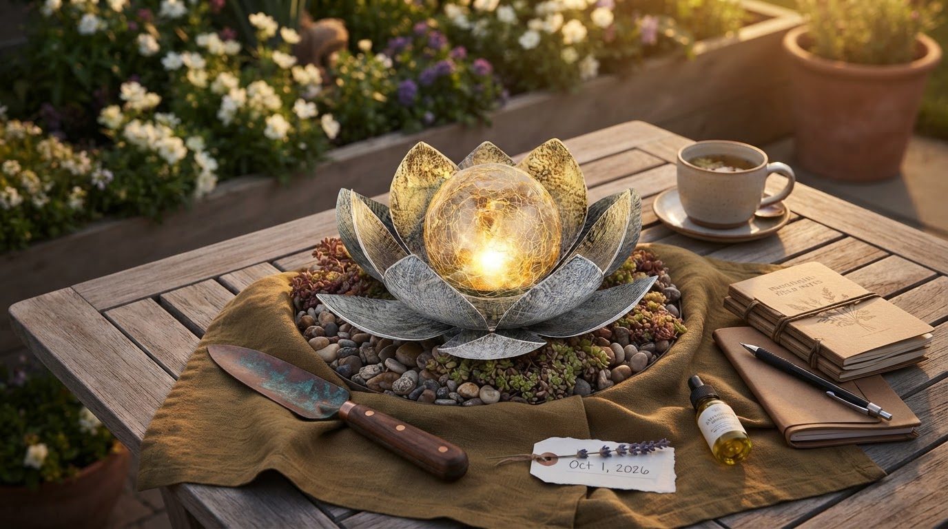Choosing a Solar Lotus Light for Gardeners