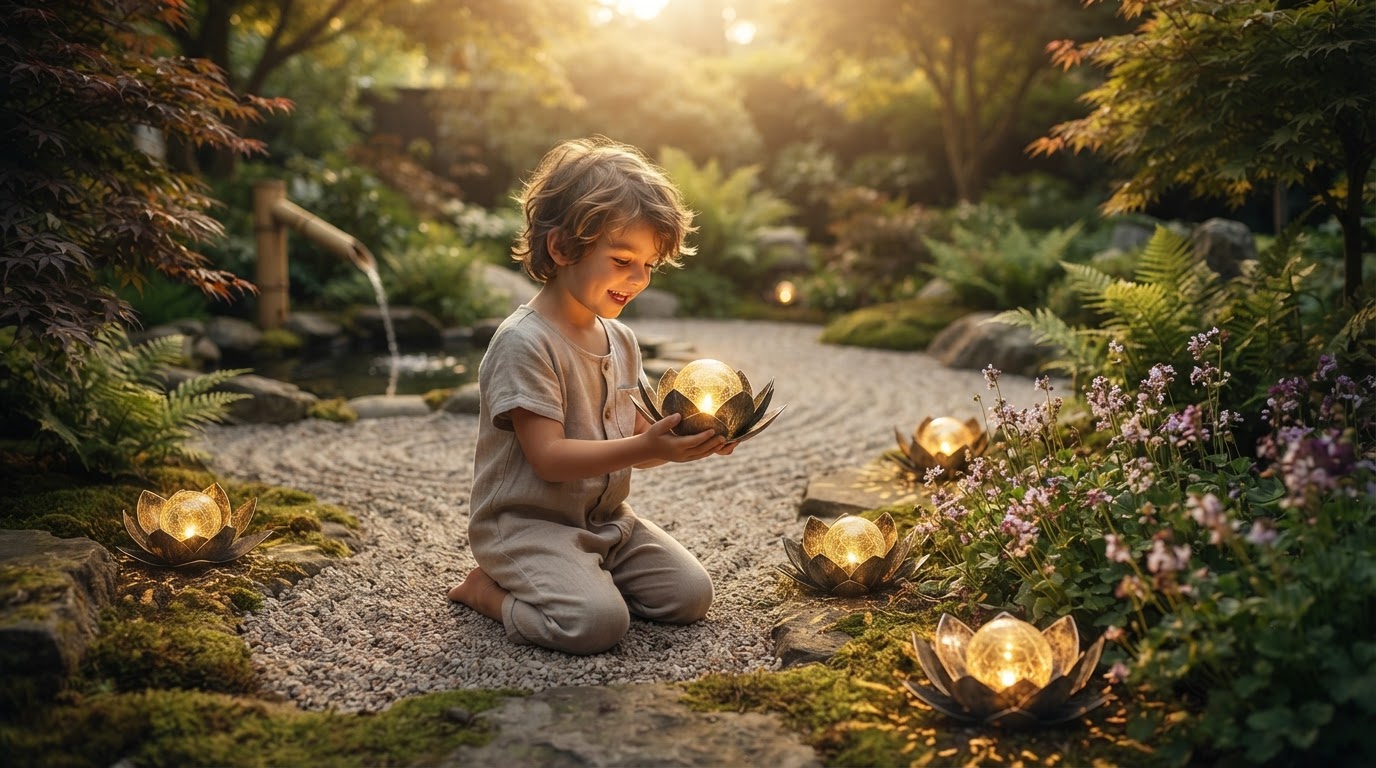 Zen Garden Solar Lotus Light Installation Strategies