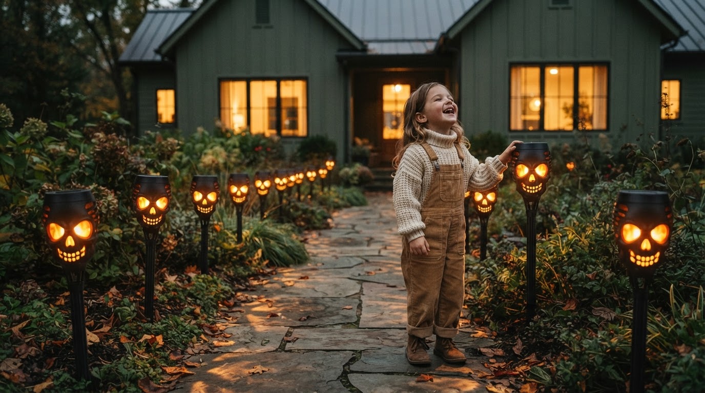 A 5-Step Setup for Solar Skull Torch Lights