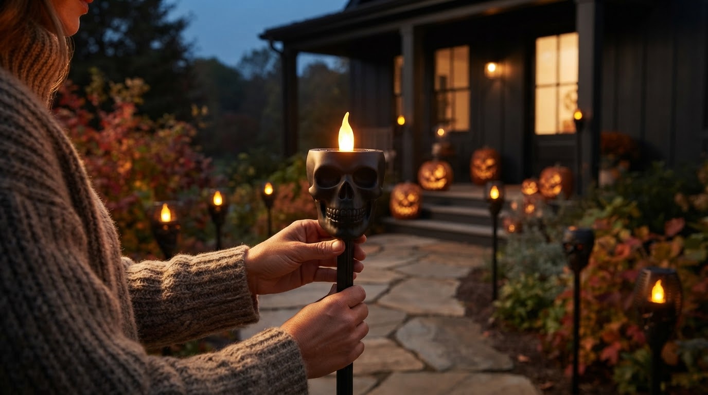 Solar Skull Torch Lights: Reviewing the Flickering Flame