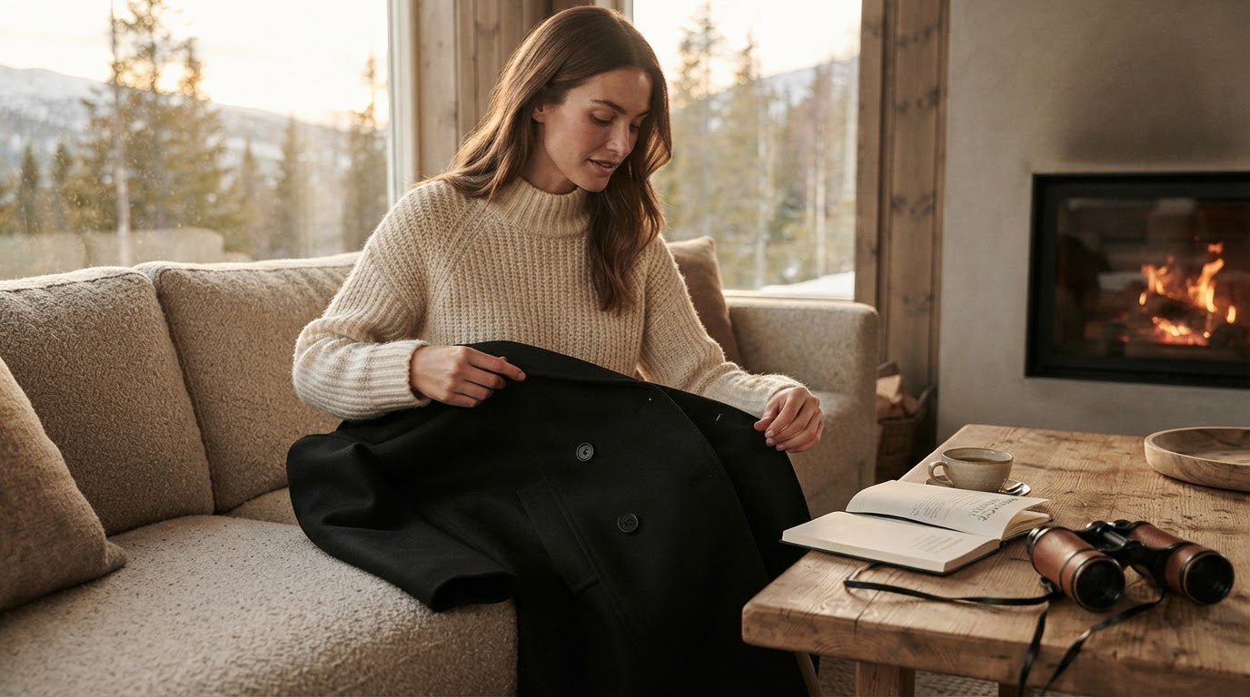 Selecting a Wool Blend Coat for Extreme Cold Climates