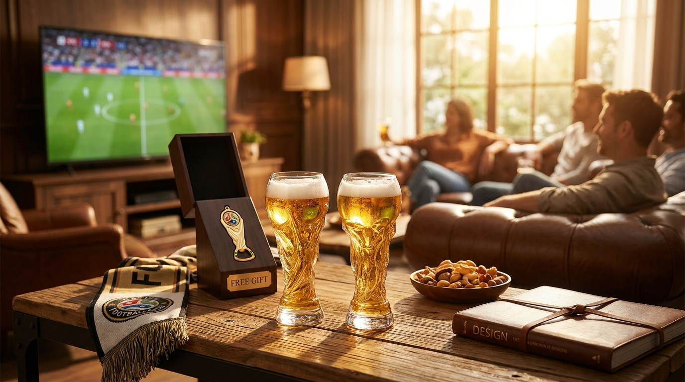 Beyond the Beautiful Game: World Cup Crystal Glass Debuts