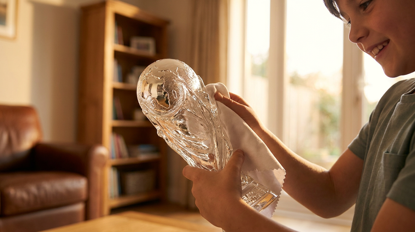 Maintaining Your World Cup Crystal Glass Trophy Replica