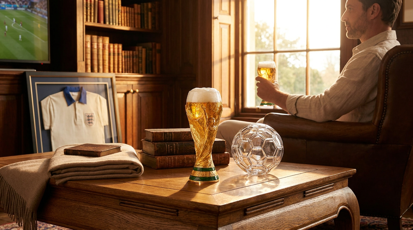 Crystal Soccer Ball Debuts as World Cup Crystal Glass Gains