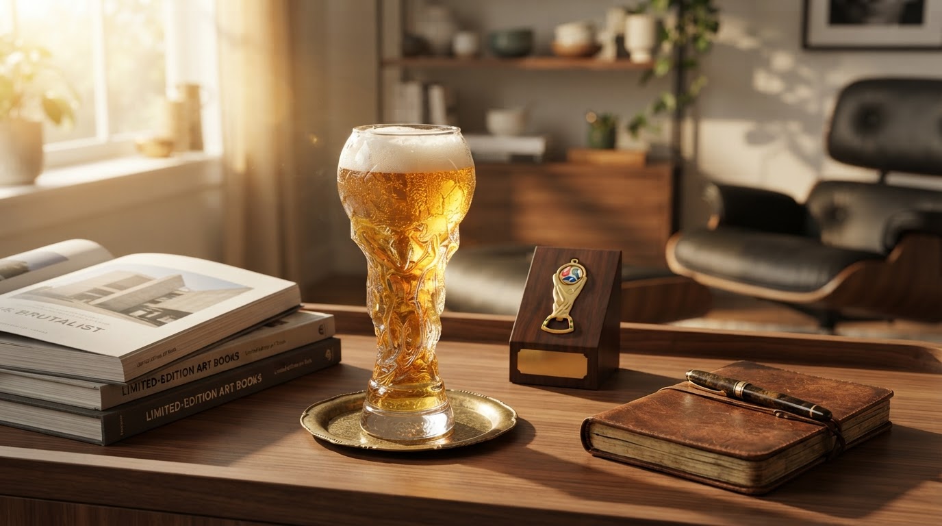 Is World Cup Crystal Glass a high-end soccer gift?