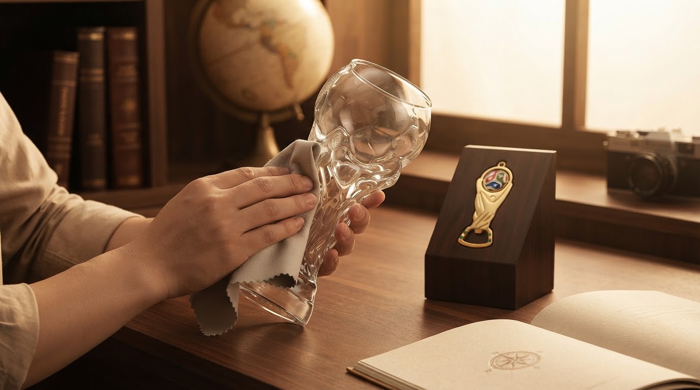 Maintaining World Cup Crystal Glass Integrity