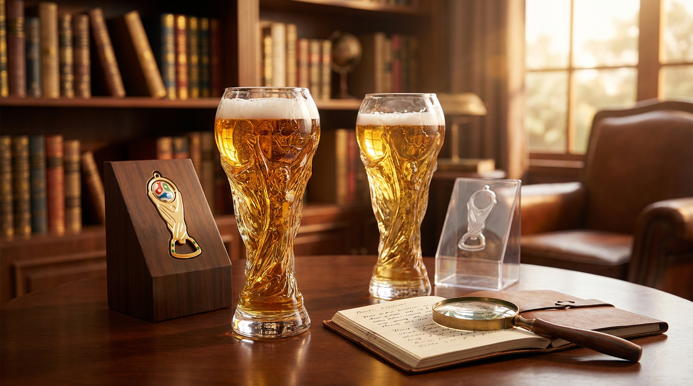 Comparing World Cup Crystal Glass Collector Standards