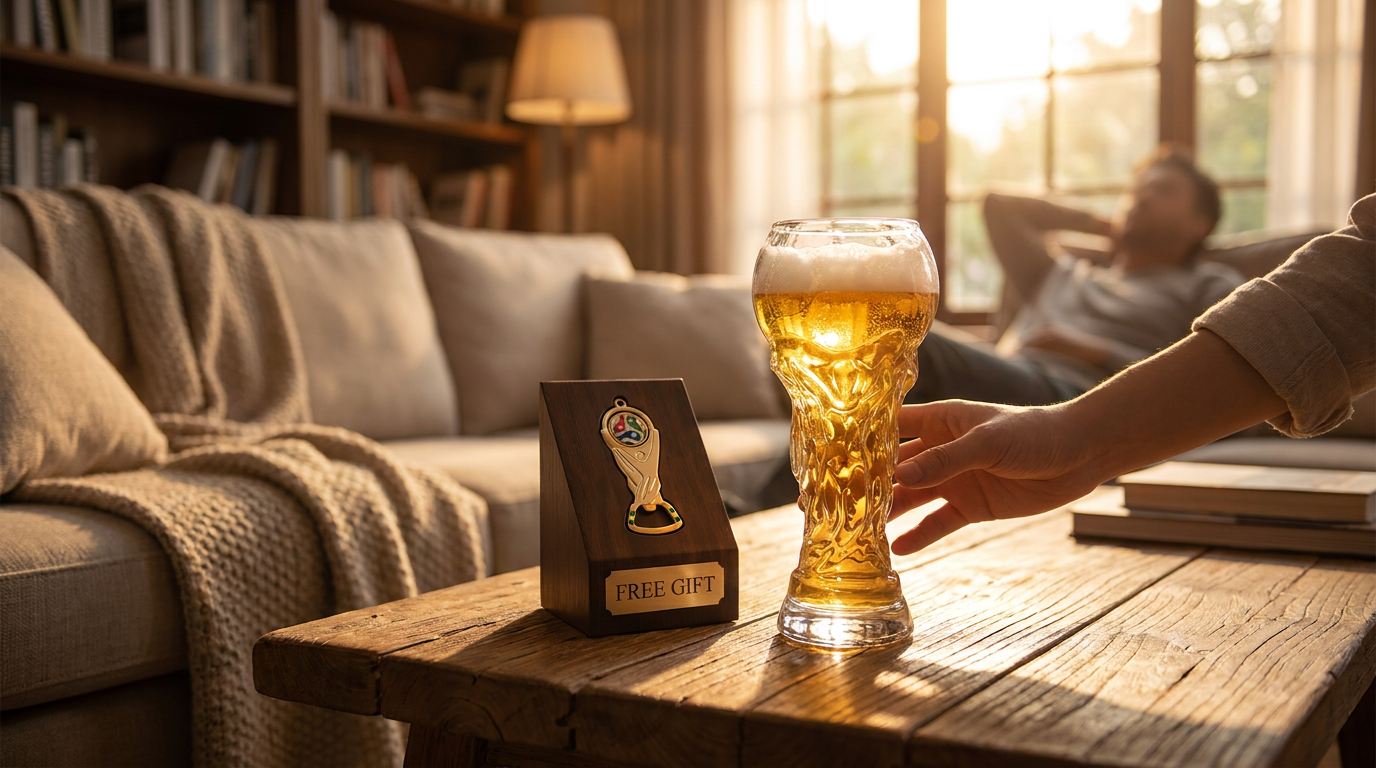 Where can I find a World Cup Crystal Glass replica?