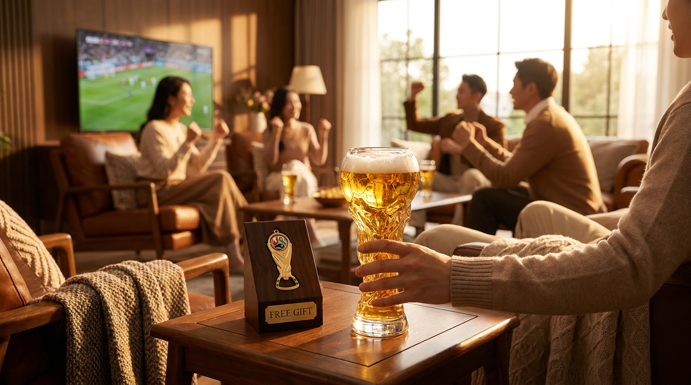 World Cup Crystal Glass Leads Fan Gift Market Trends