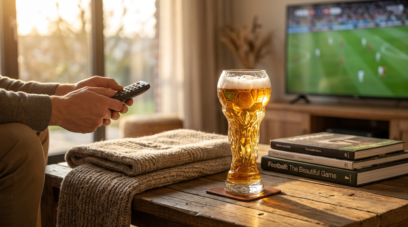Is World Cup Crystal Glass a luxury soccer gift for men?