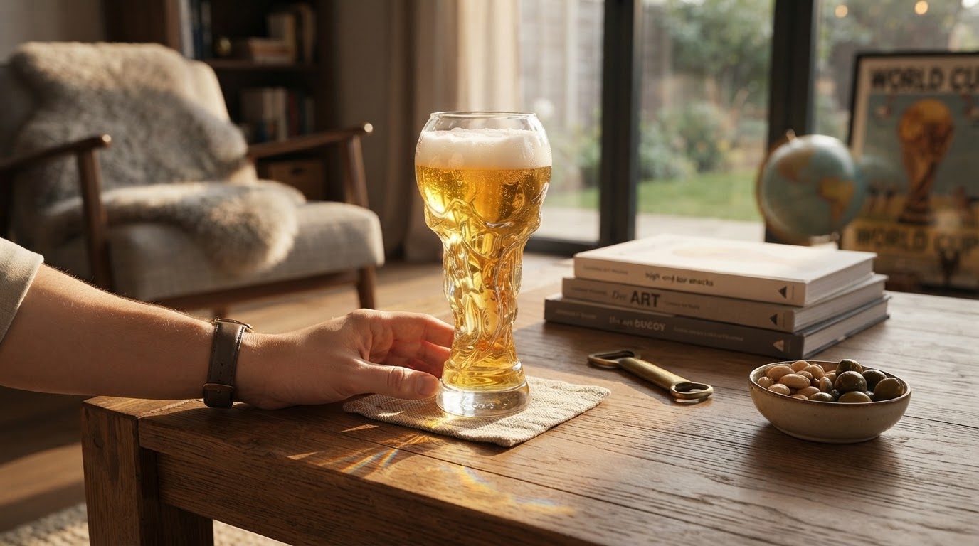 What defines a high-quality World Cup Crystal Glass?