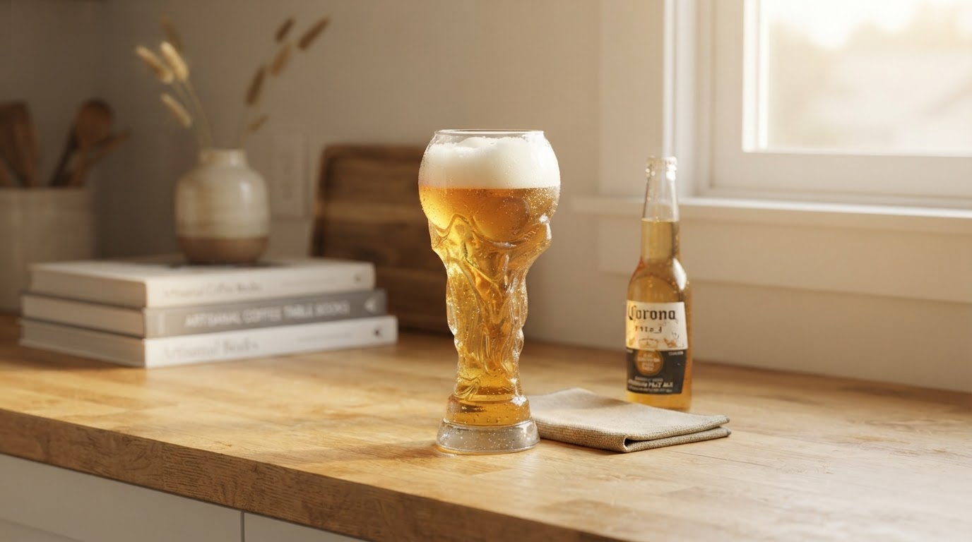Is the World Cup Crystal Glass Trophy glass durable?