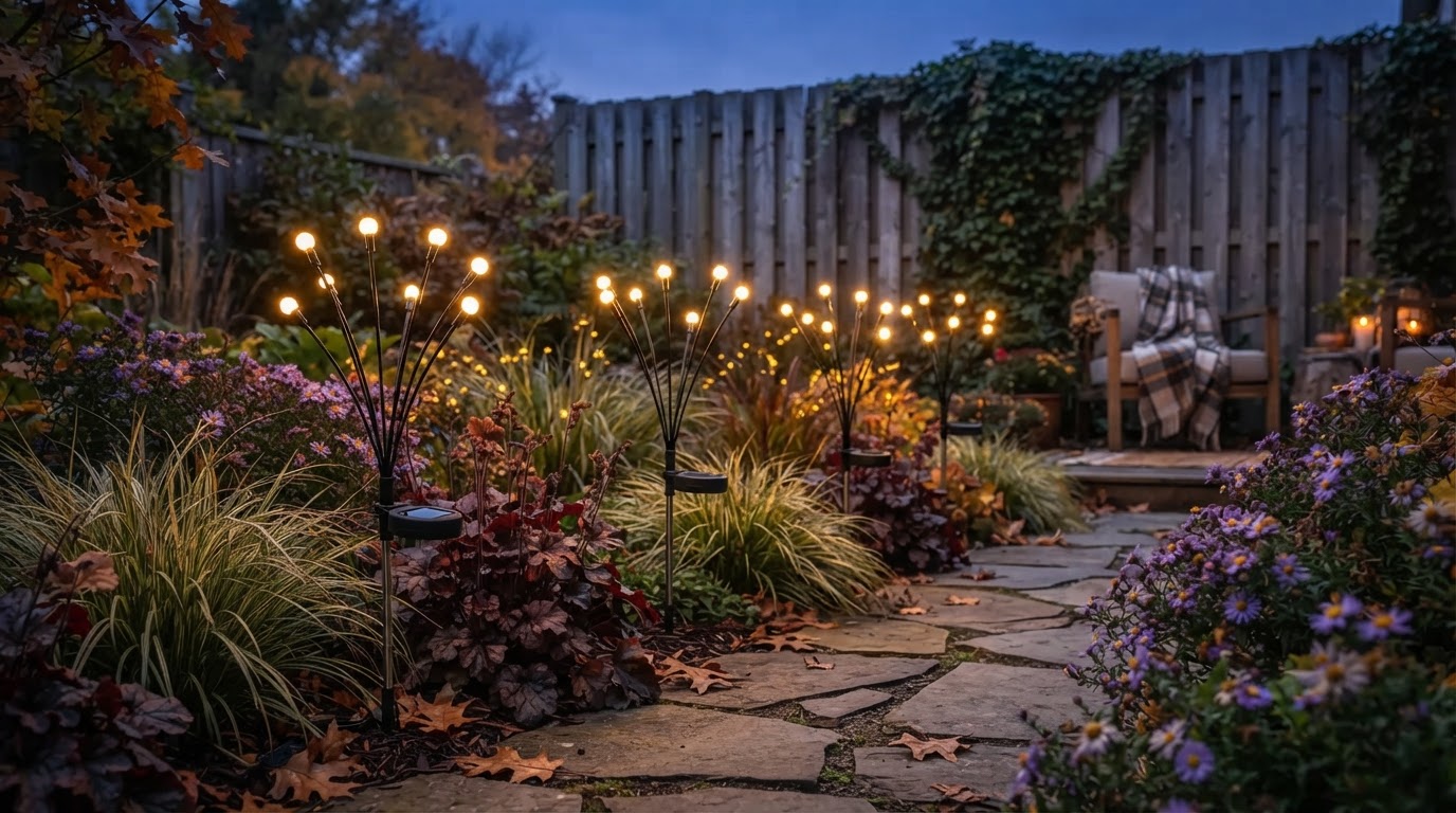 Amazon Deal on 6-Pack Solar Garden Firefly Lights
