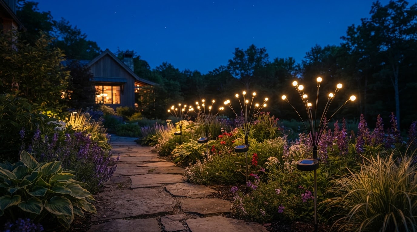 Amazon Discounts 6-Pack Solar Firefly Lights to $22.39