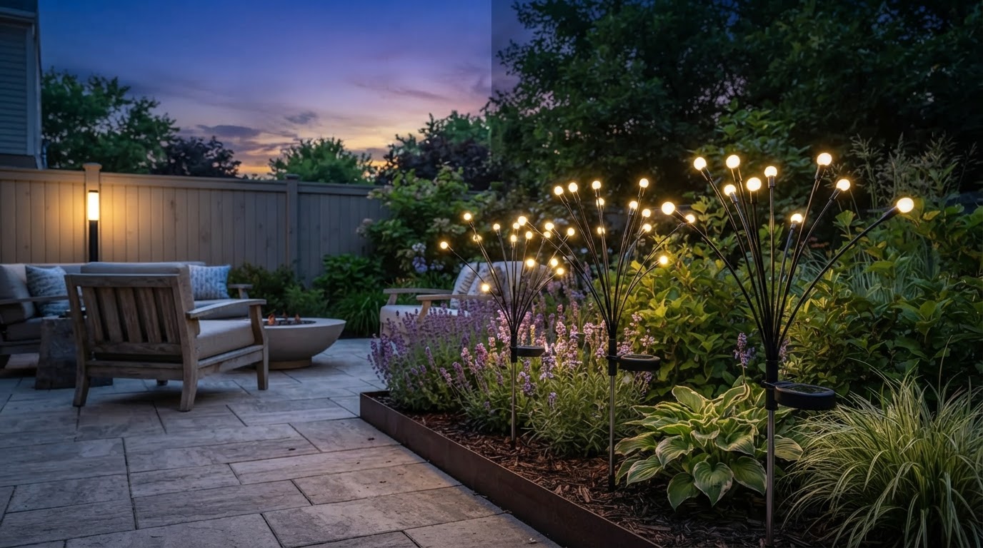 Choosing Solar Firefly Lights for Yard Environments