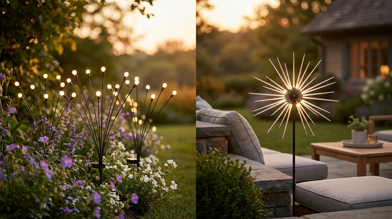 How do Solar Firefly Lights compare to starburst models?