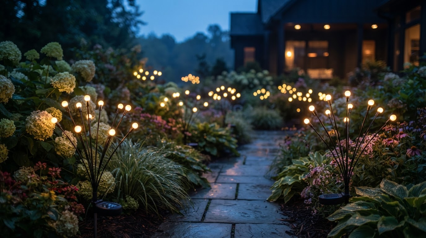 Do Solar Firefly Lights stay lit all night?