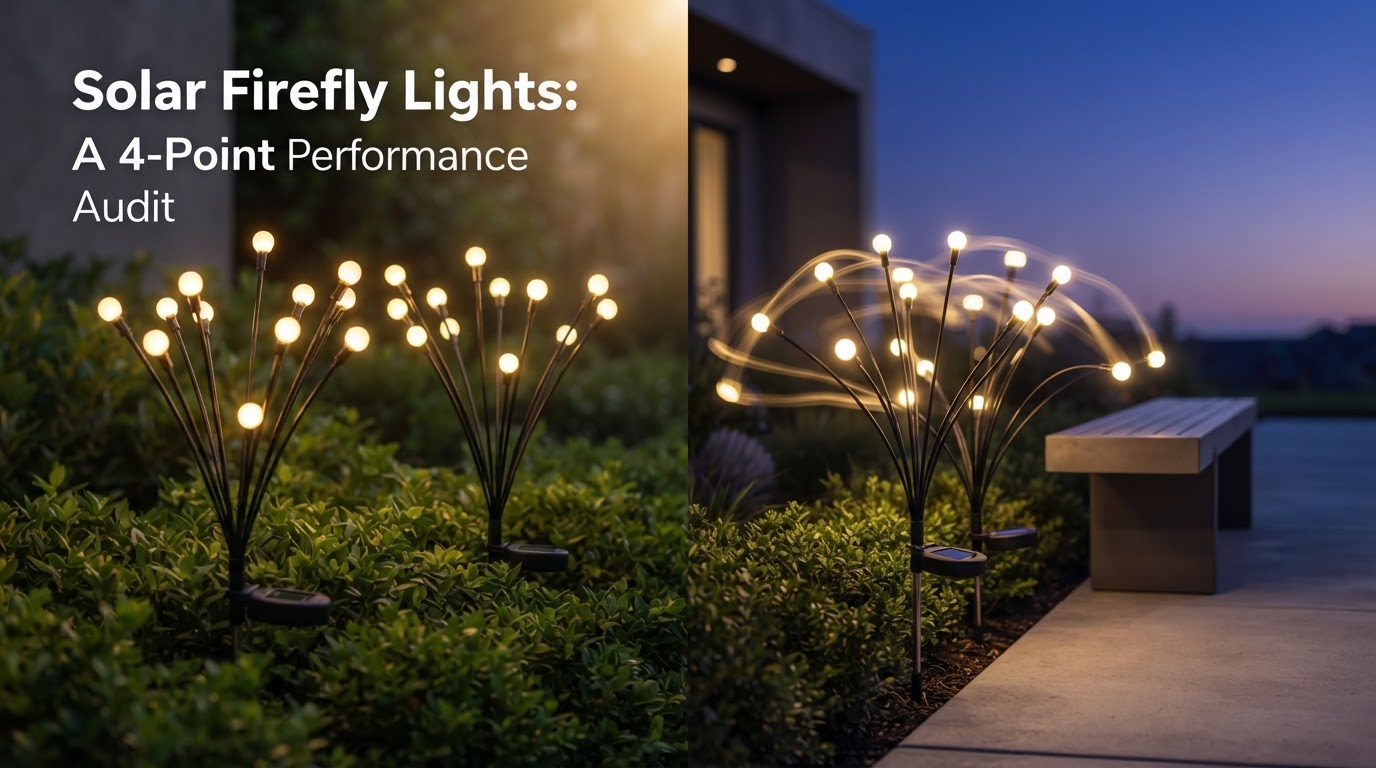 Solar Firefly Lights: A 4-Point Performance Audit