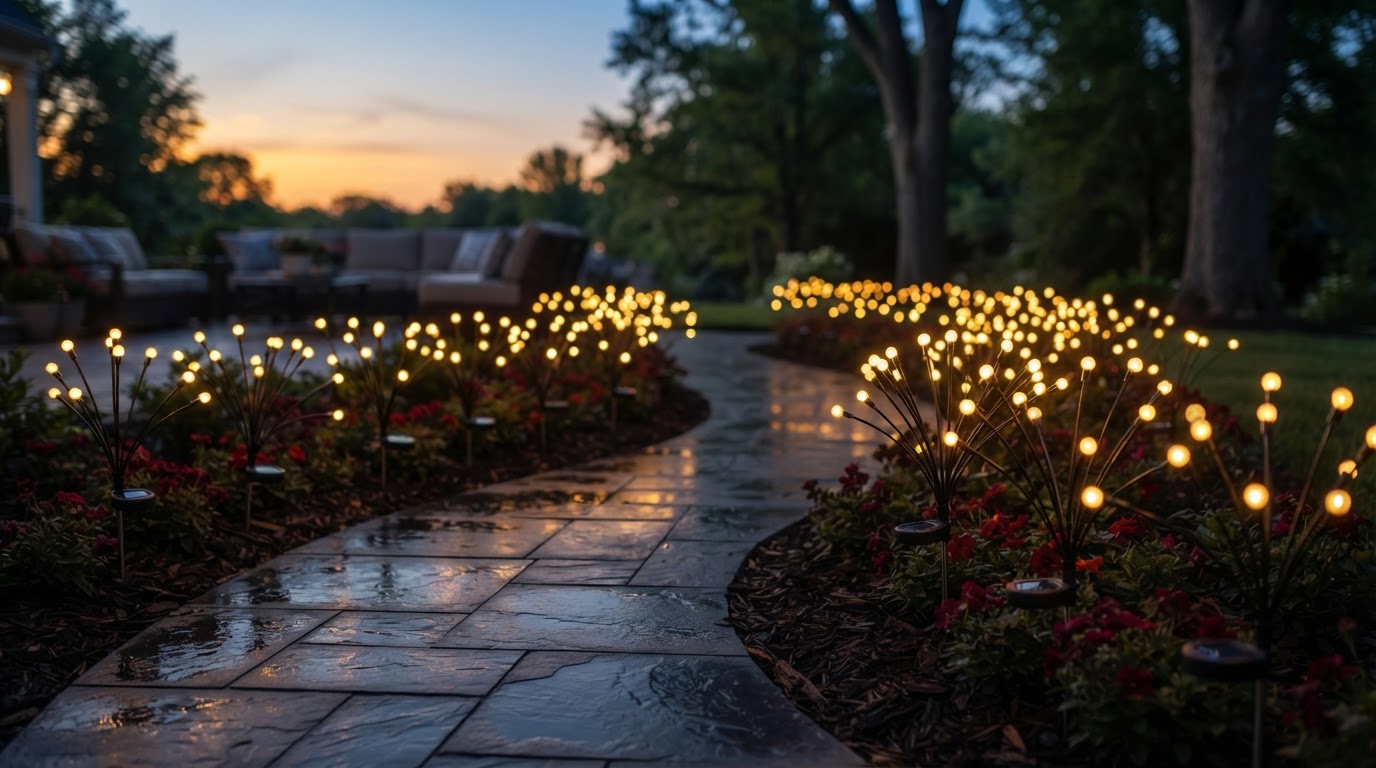 PATIOPIA Halloween Lights vs Solar Firefly Lights Specs