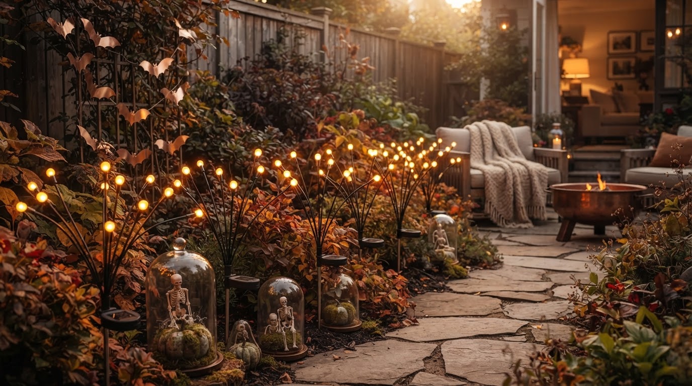 Solar Firefly Lights Meet PATIOPIA Halloween Decor Trends