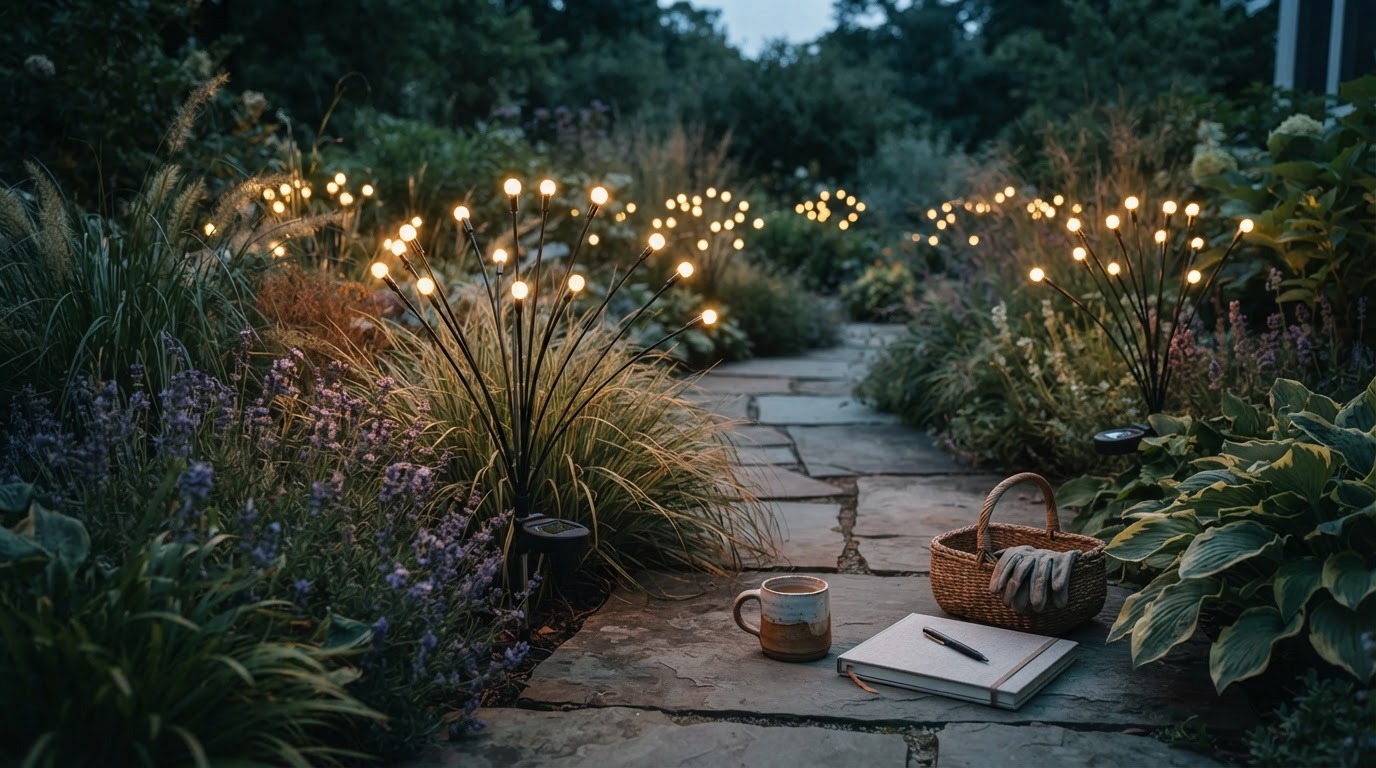 Enhancing Walkways with Solar Firefly Lights