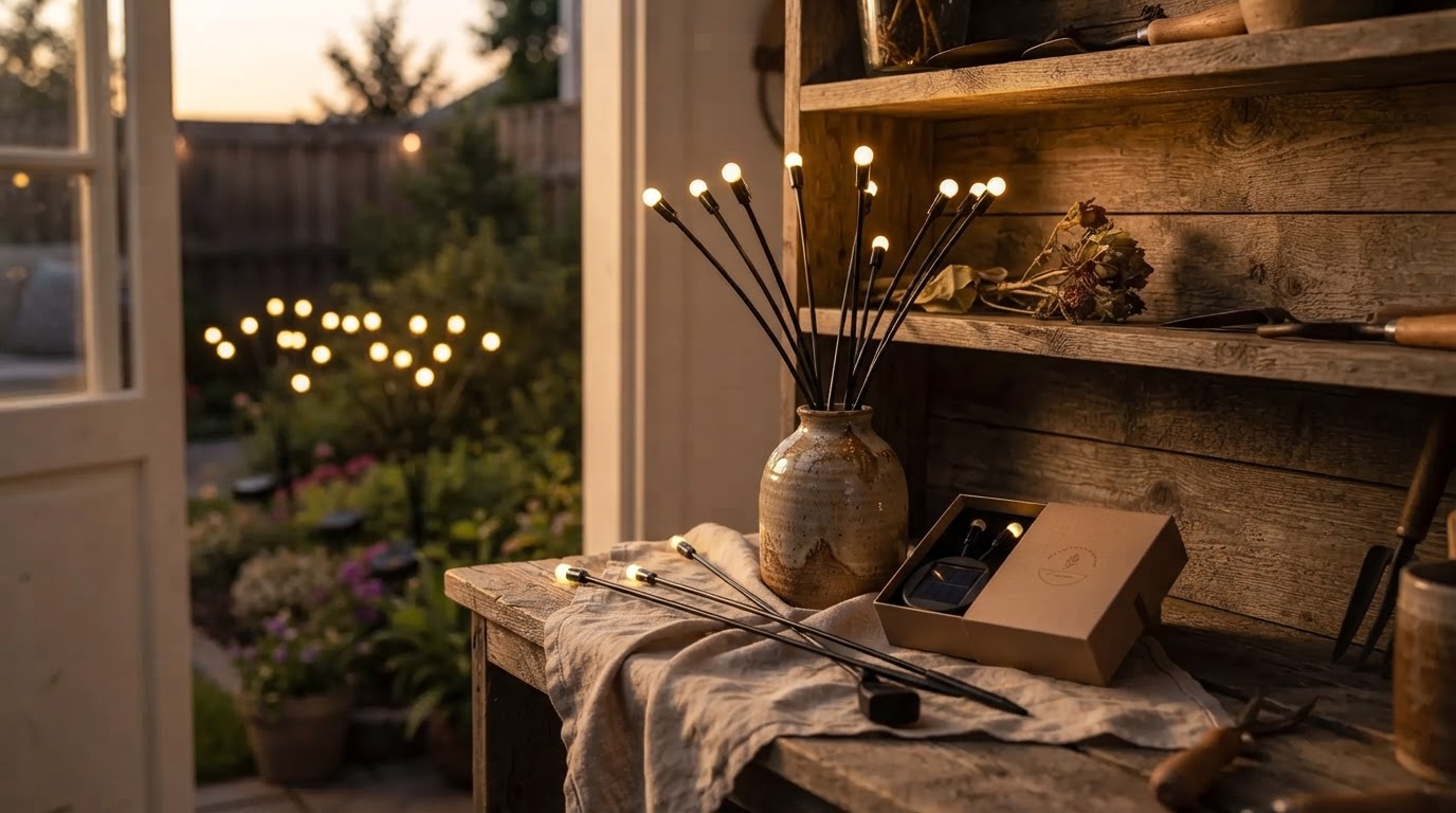 Do Solar Firefly Lights offer a wheat ear design?
