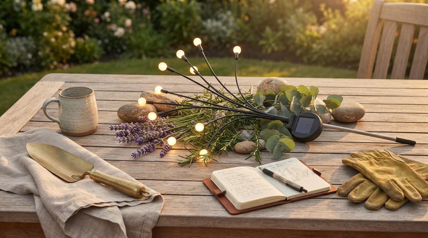 Enhancing Natural Landscaping with Solar Firefly Lights