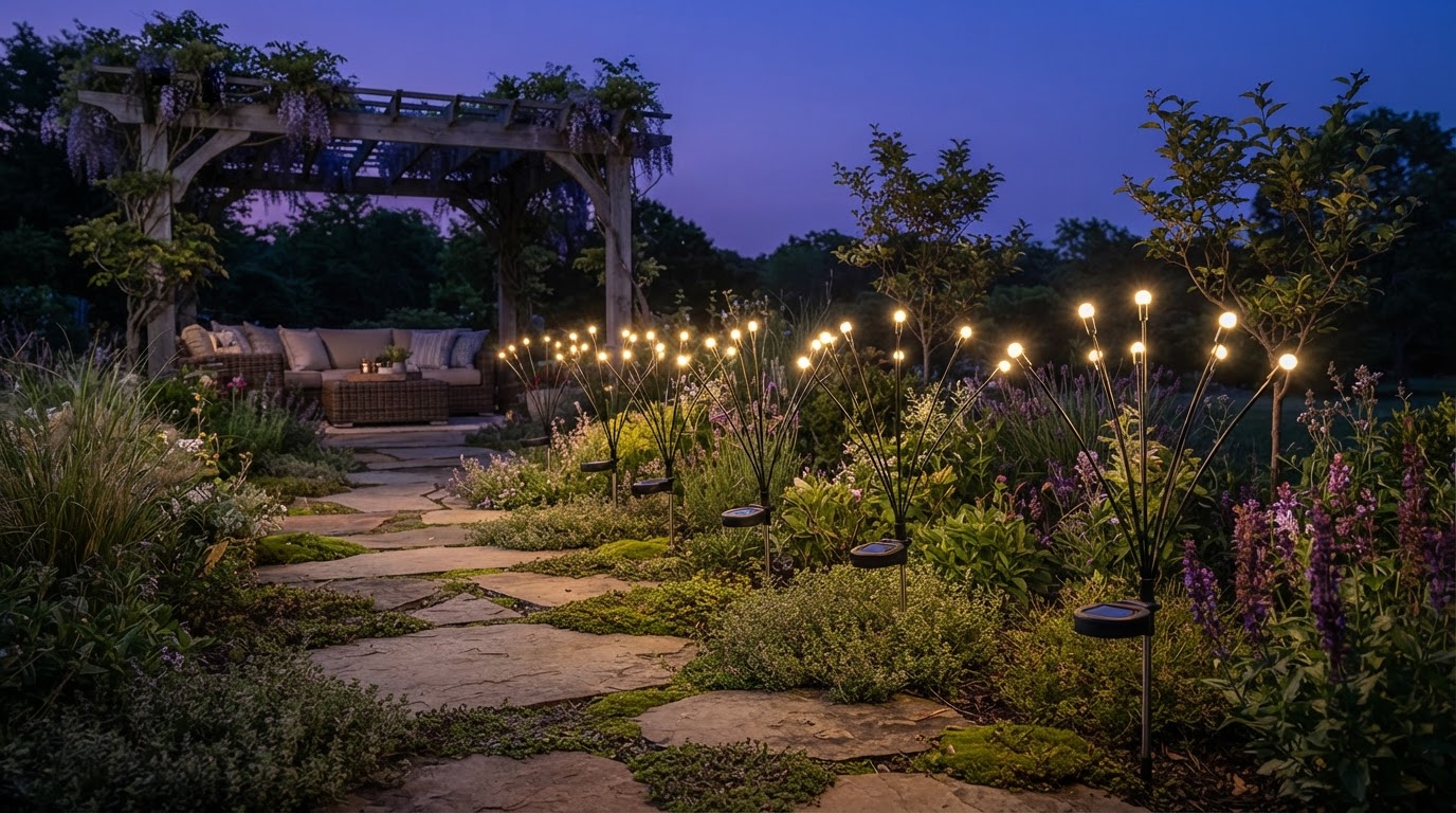 Understanding Firefly Solar Lights: How Swaying Stems Enhance Outdoor Decor