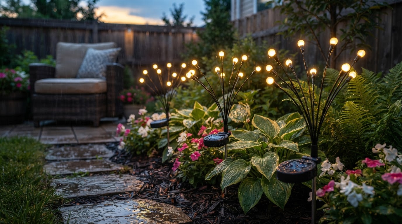Assessing Waterproof Solar Firefly Lights for Wet Climates