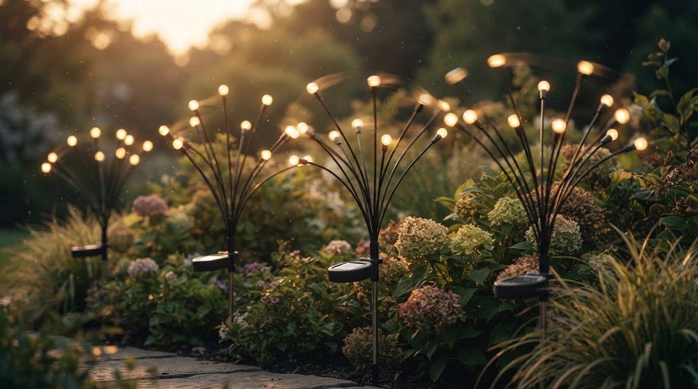 Why do Solar Firefly Lights move in the wind?