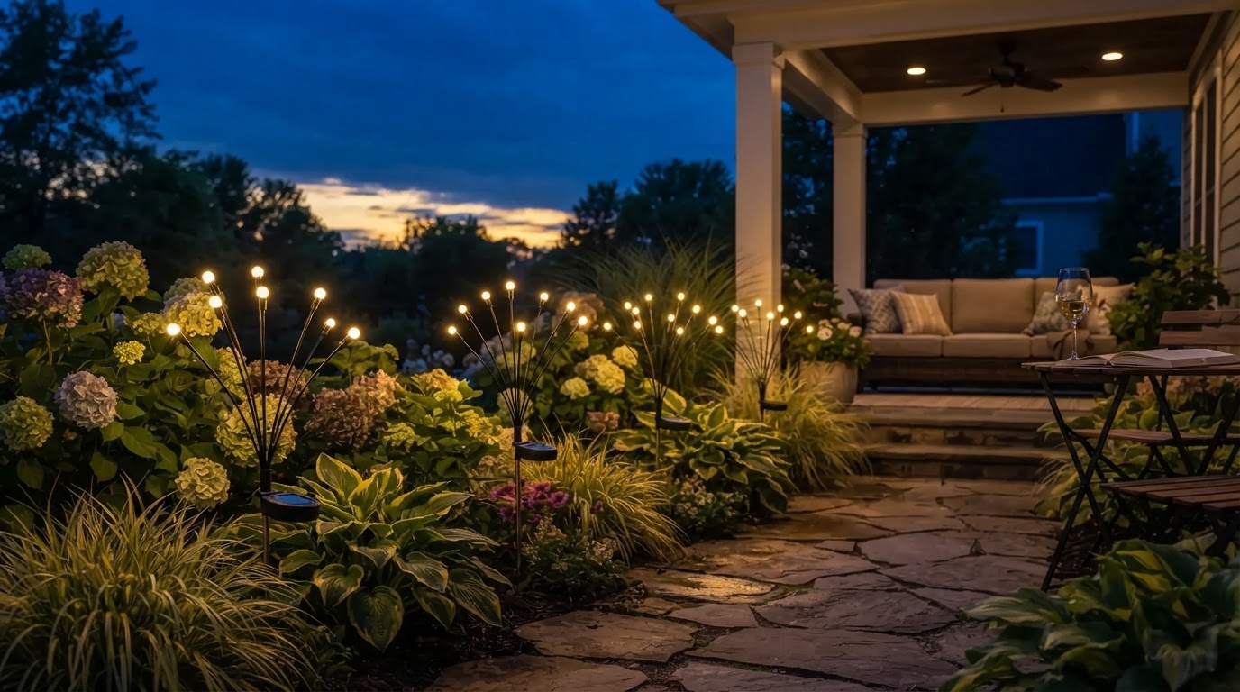 Woot Outdoor Lighting Sale Features Solar Firefly Lights
