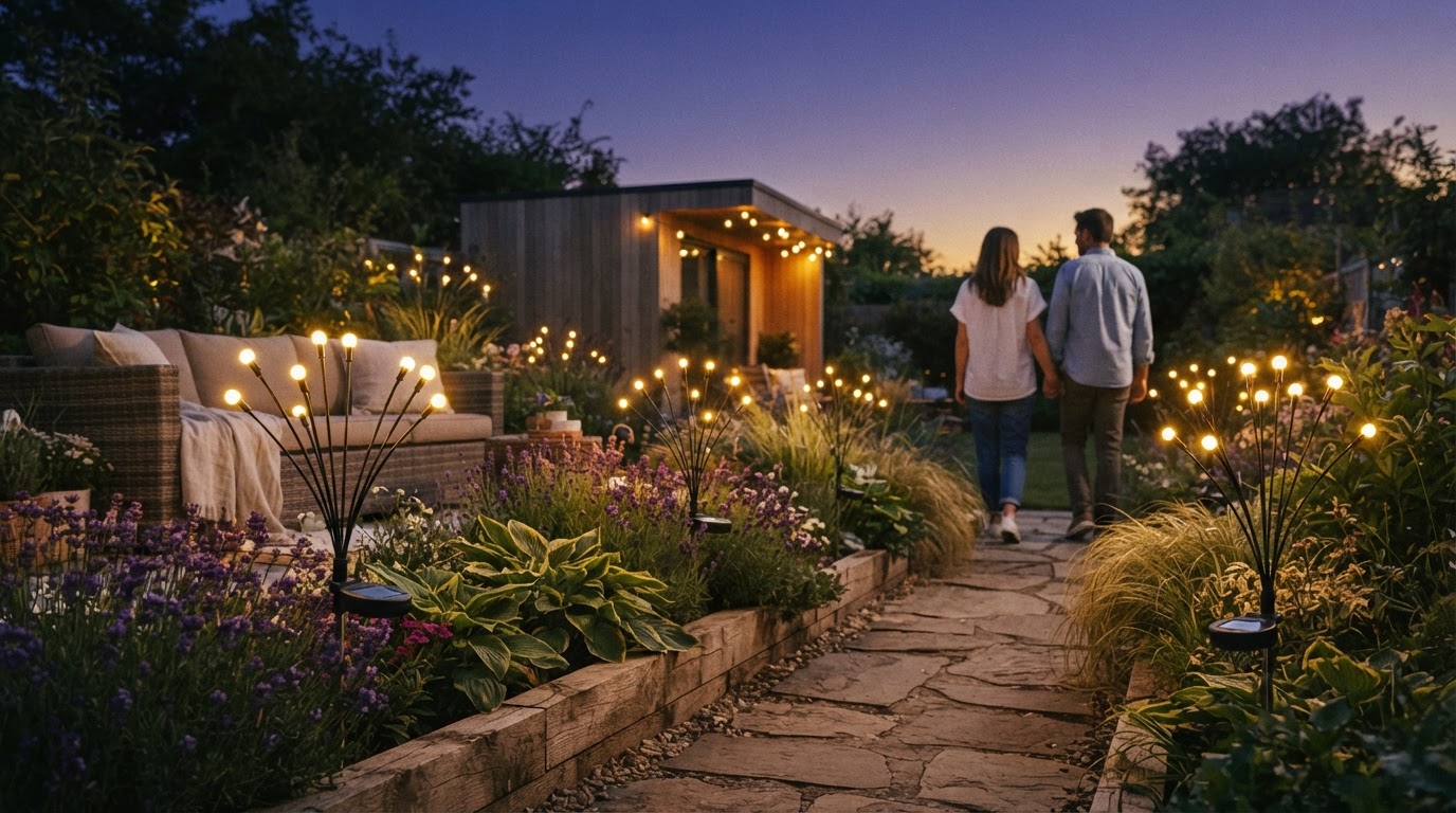 Woot Outdoor Lighting Sale and Solar Firefly Lights Deals