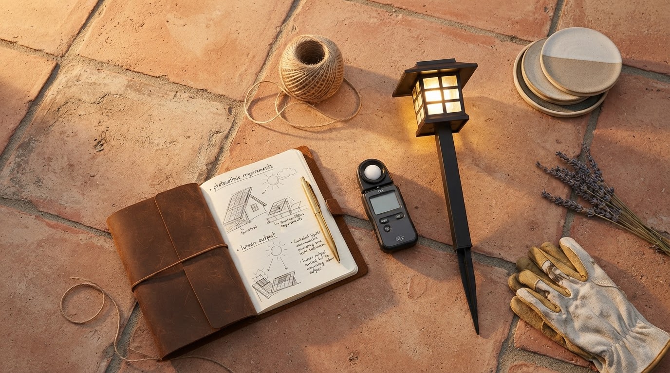 Solar Yard Glow Principles for High-Lumen Lighting