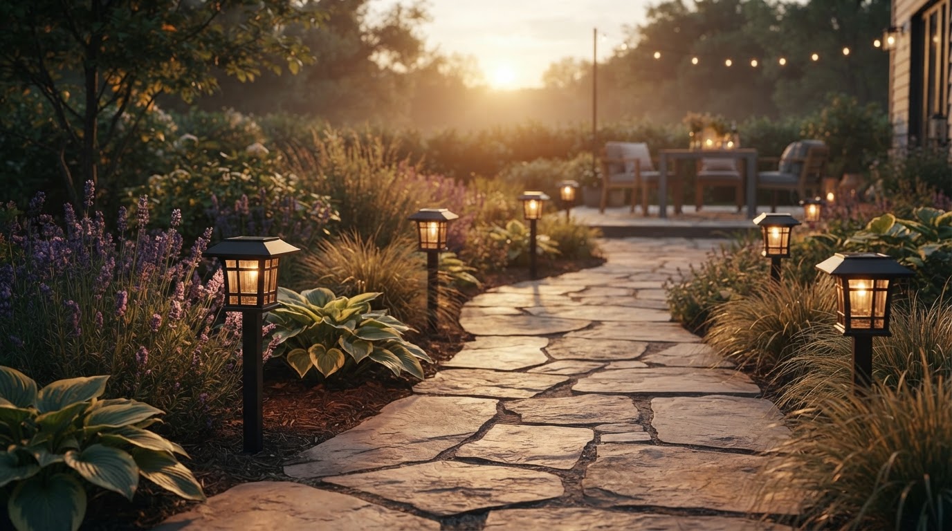 Govee Pathway Lights and the Solar Yard Glow Alternative