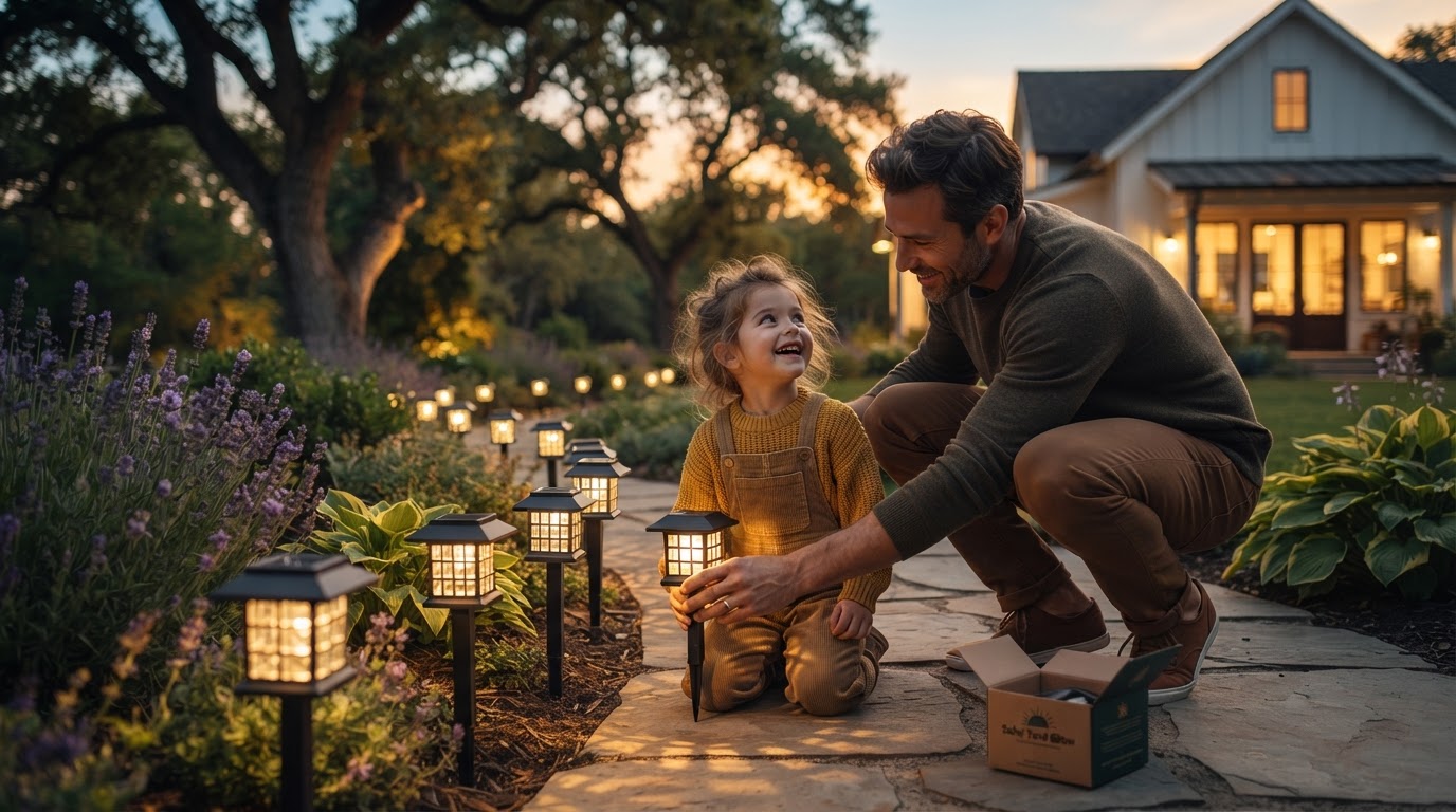 How do I choose the brightest Solar Yard Glow lights?