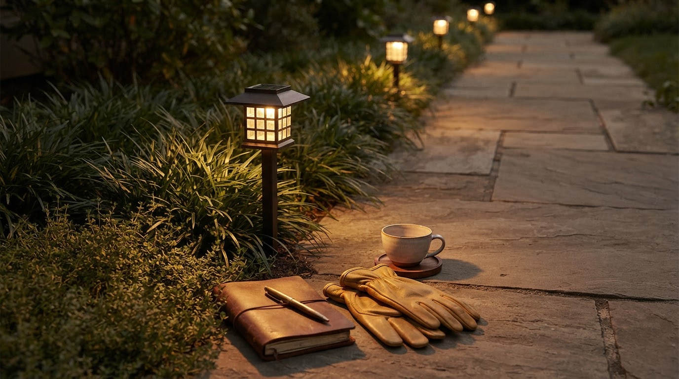Solar Yard Glow Principles for Lighting Safe Walkways