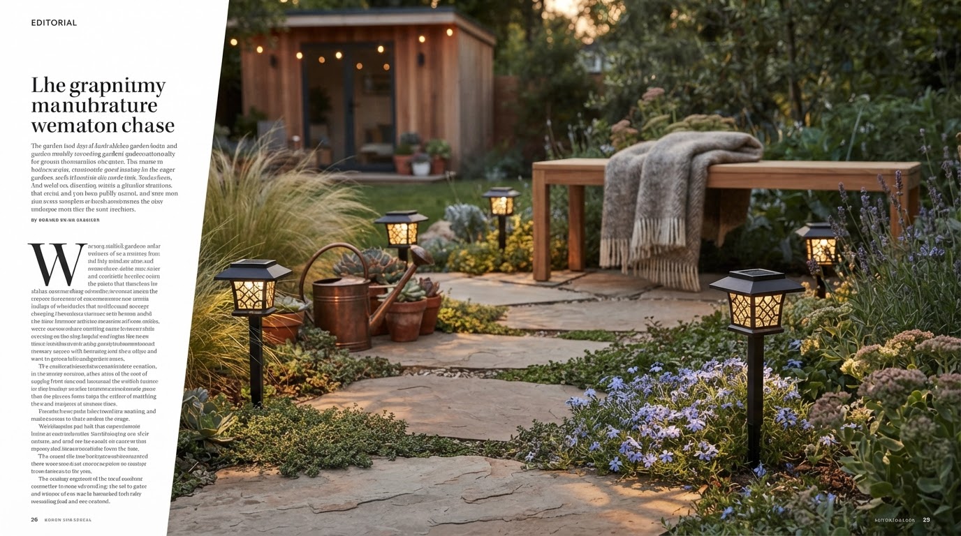Solar Yard Glow Principles for Modern Garden Design