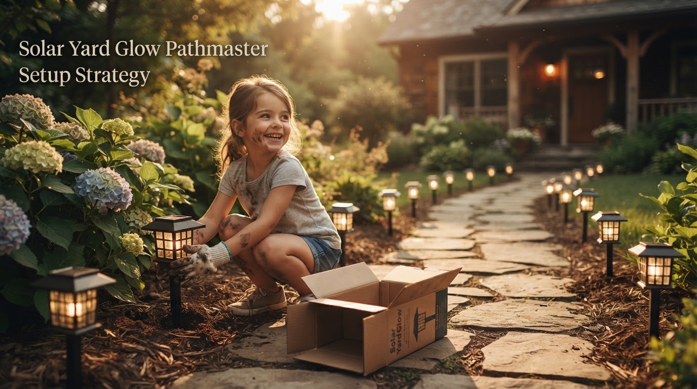 Solar Yard Glow Pathmaster Setup Strategy
