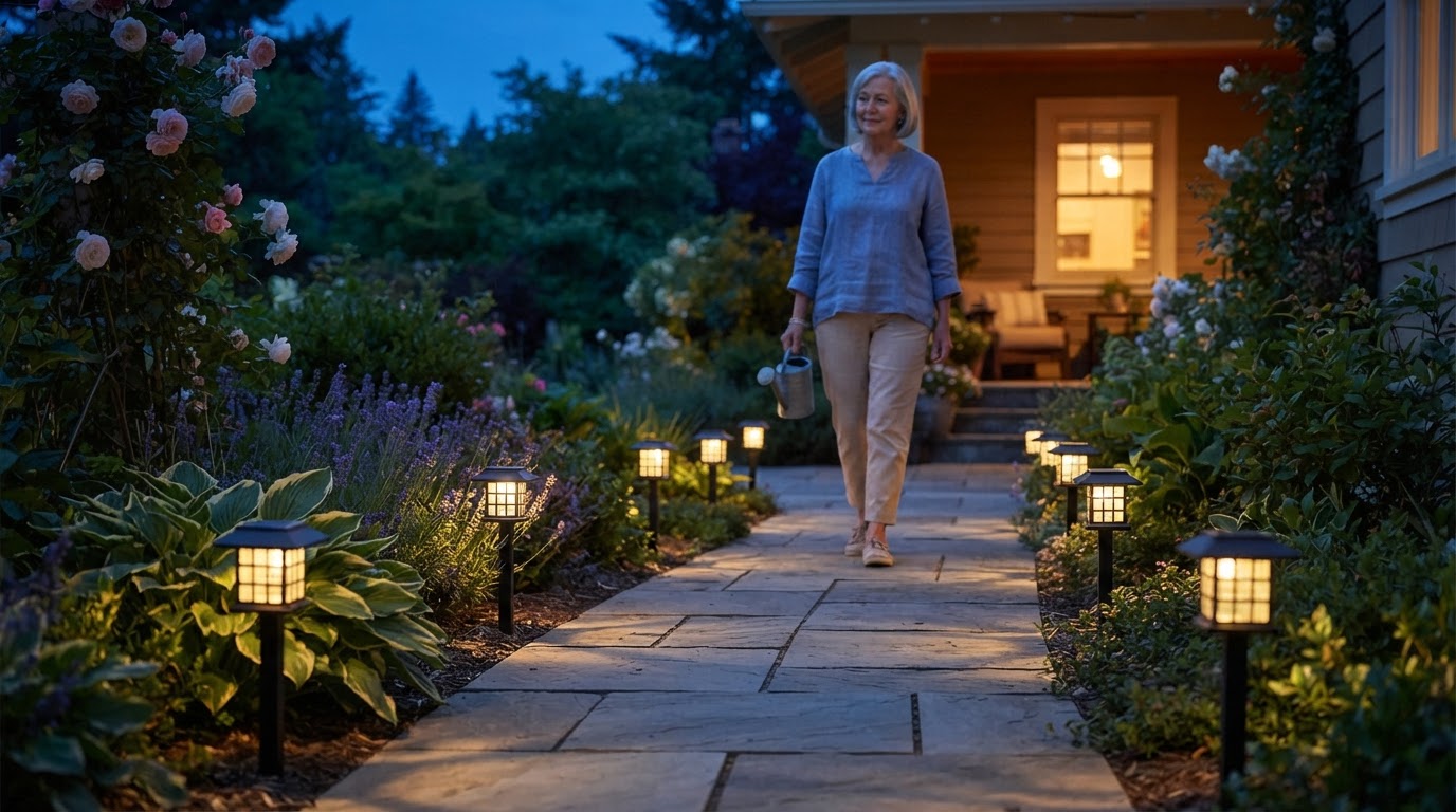 Does Solar Yard Glow prevent falls for seniors?