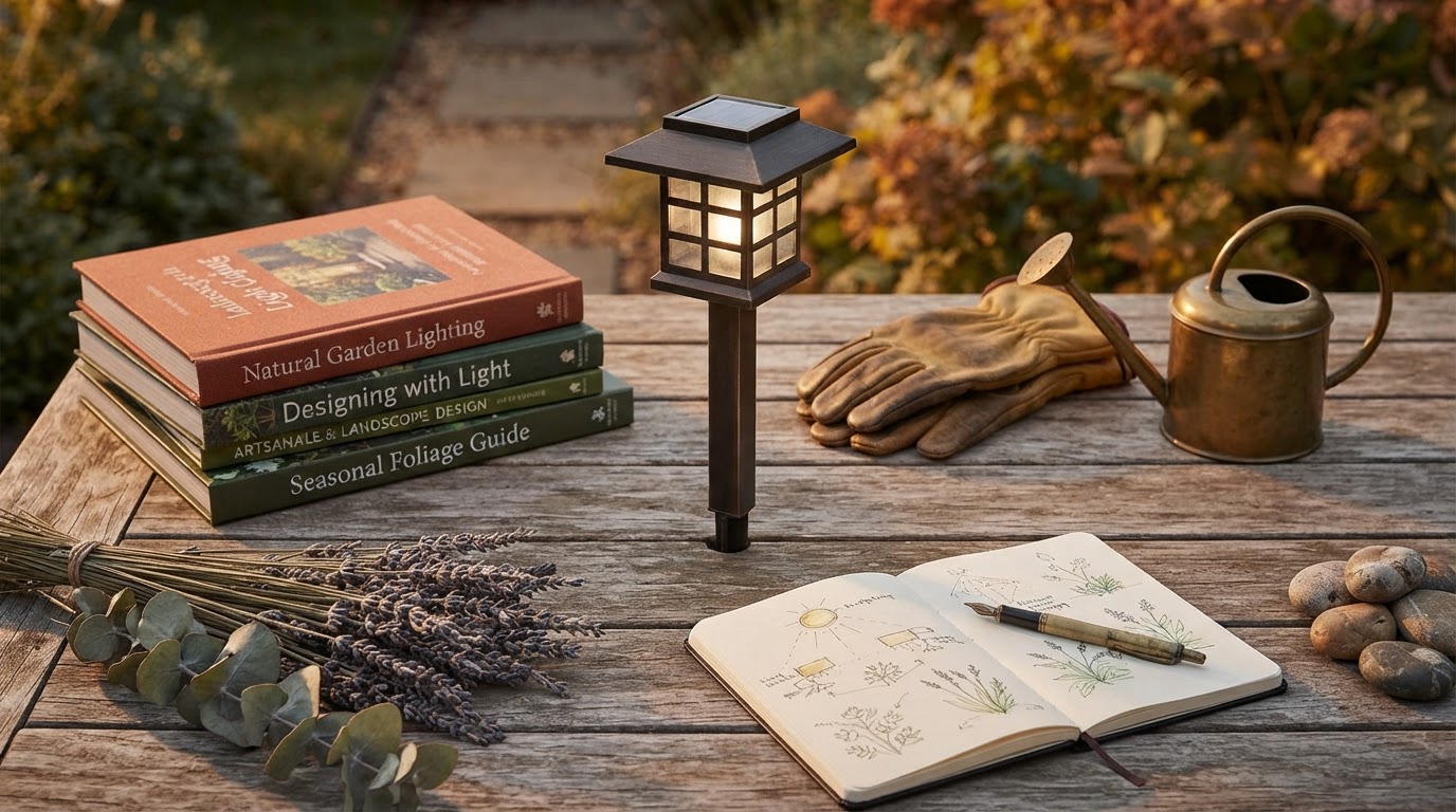 Solar Yard Glow Principles for Landscape Illumination