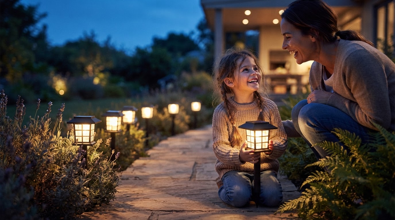 Solar Yard Glow Principles for Lighting Safe Walkways