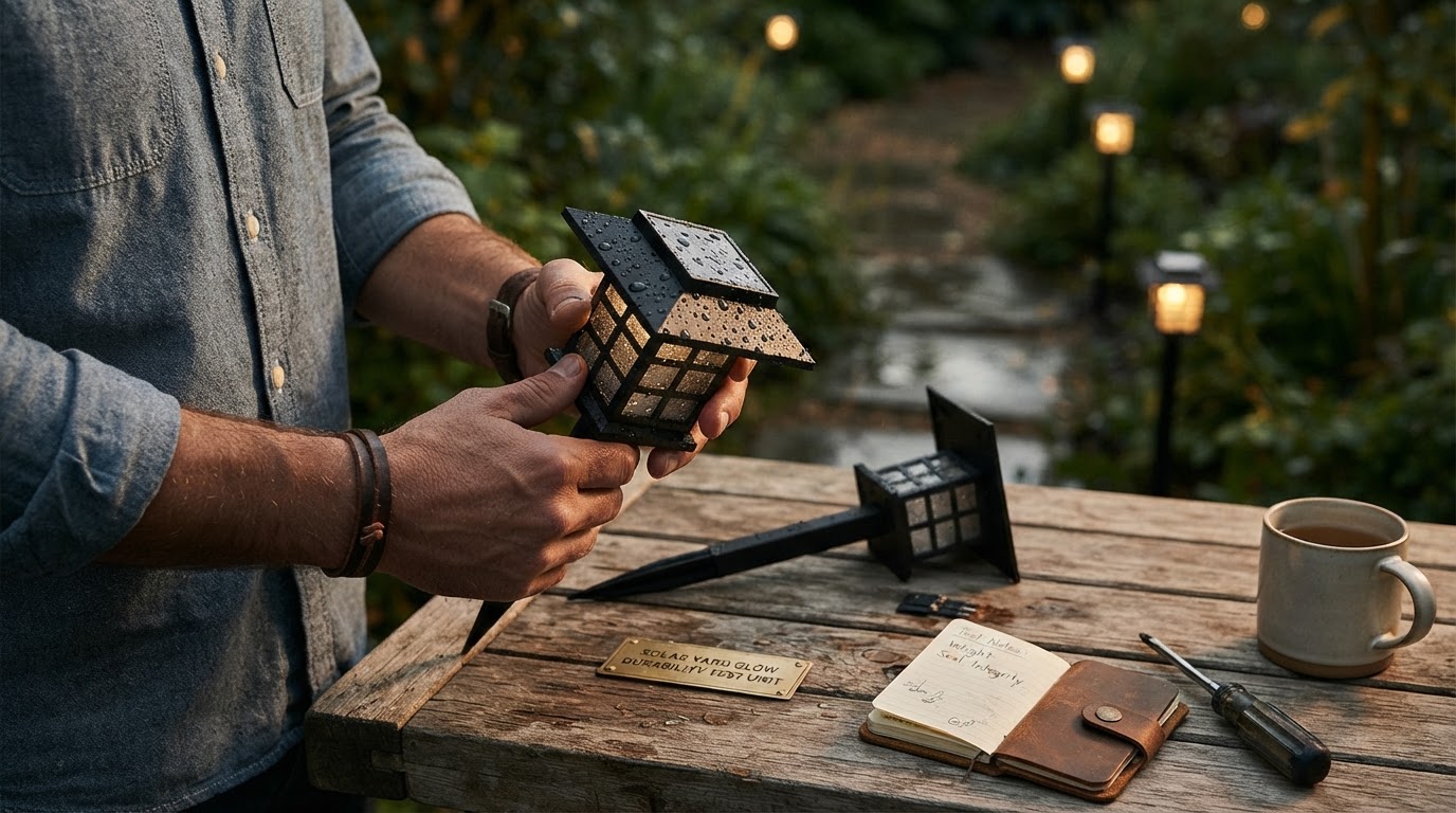 Solar Yard Glow Waterproof Durability Test Results